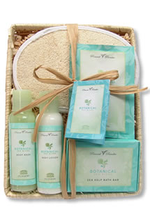 Botanical Sea Blend Small Hawaiian Gift Basket