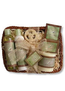 Coconut Lime Large Hawaiian Gift Basket