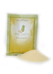 Noni Papaya Pineapple Bath Powder