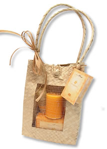 Plumeria Petals Hawaiian Gift Bag